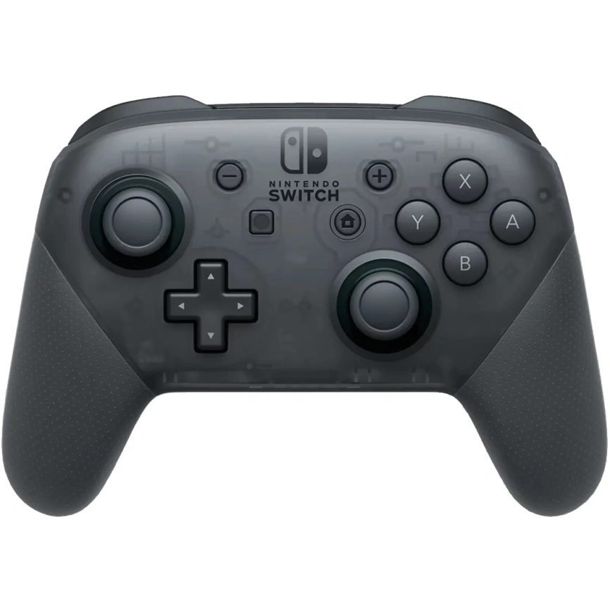 Джойстик беспроводной Nintendo Switch Pro Controller Black фото 3