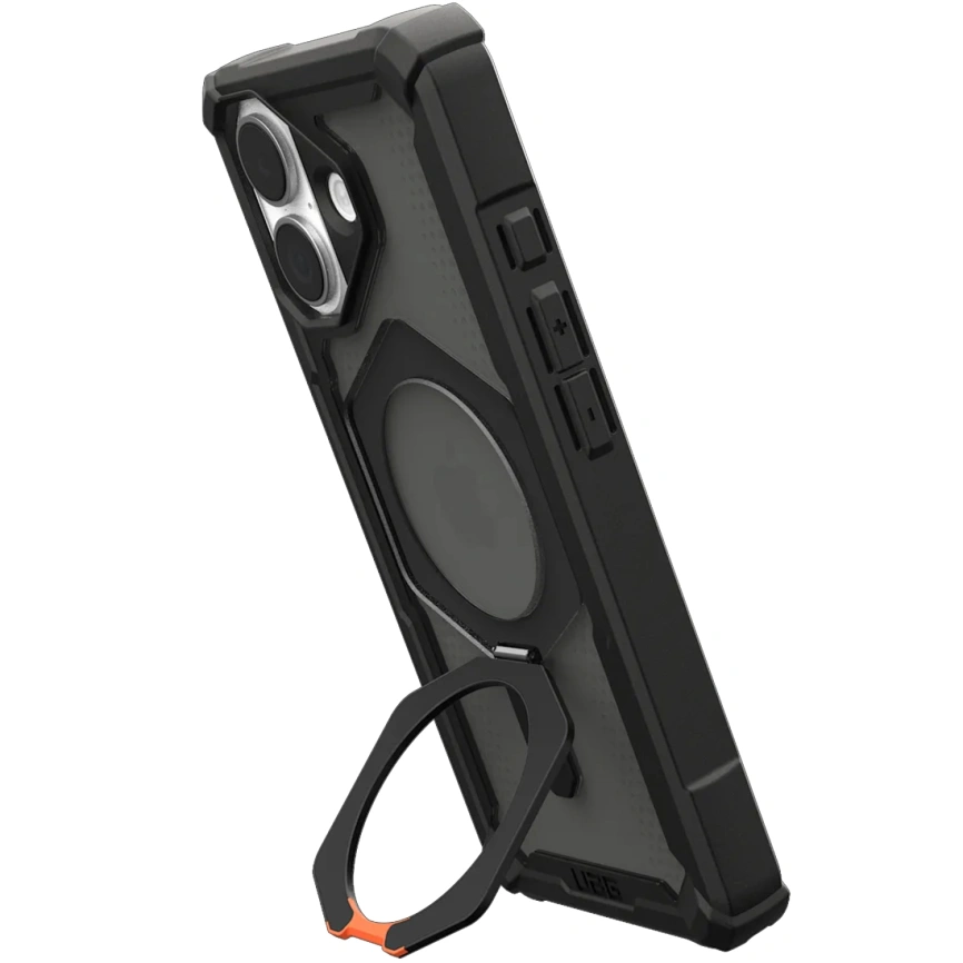 Чехол UAG MagSafe Plasma XTE Case для iPhone 17 Black/Orange (114526114097) фото 2