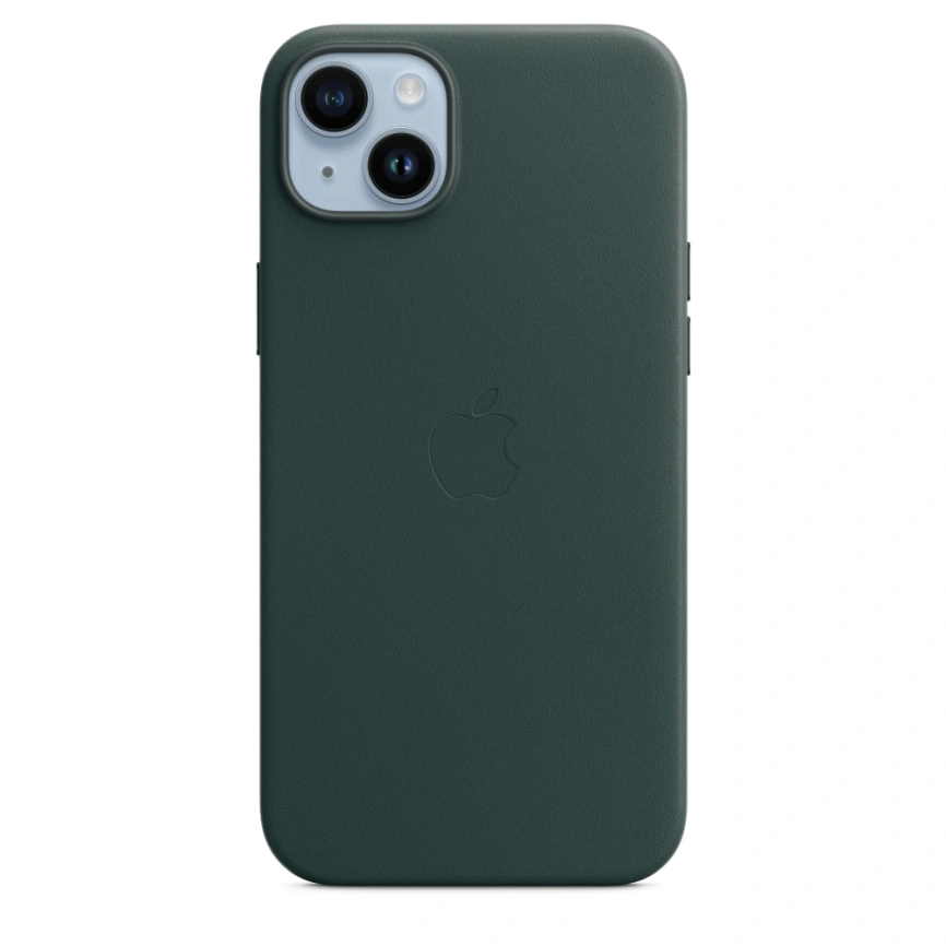 Кожаный чехол Apple MagSafe для iPhone 14 Forest Green фото 1