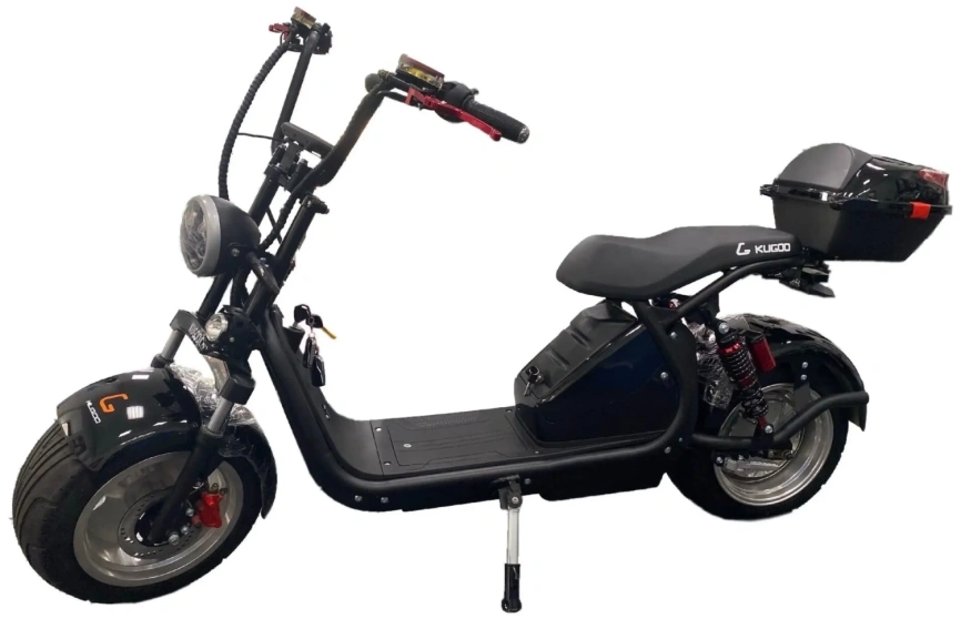 Электроскутер Kugoo C6 Pro Black фото 1