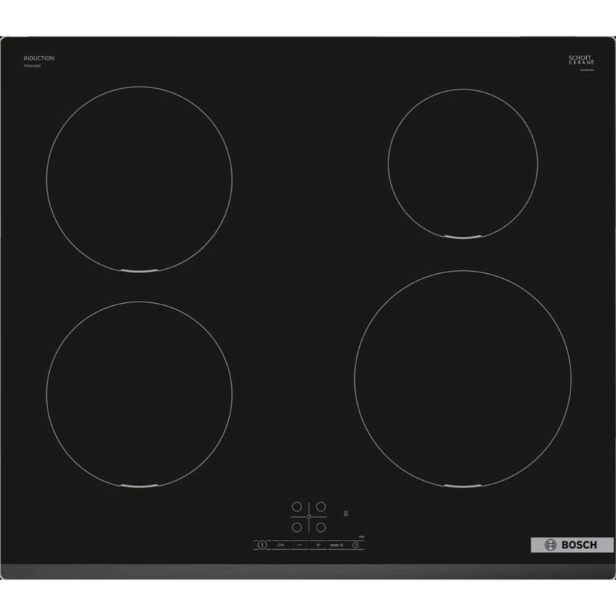 Индукционная варочная панель Bosch Serie 4 PIE631BB5E Black фото 1