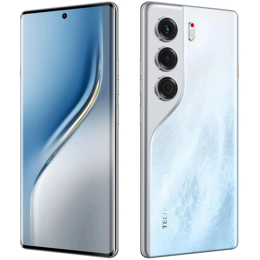 Смартфон Tecno Camon 40 Pro 8/256Gb Glacier White фото 4