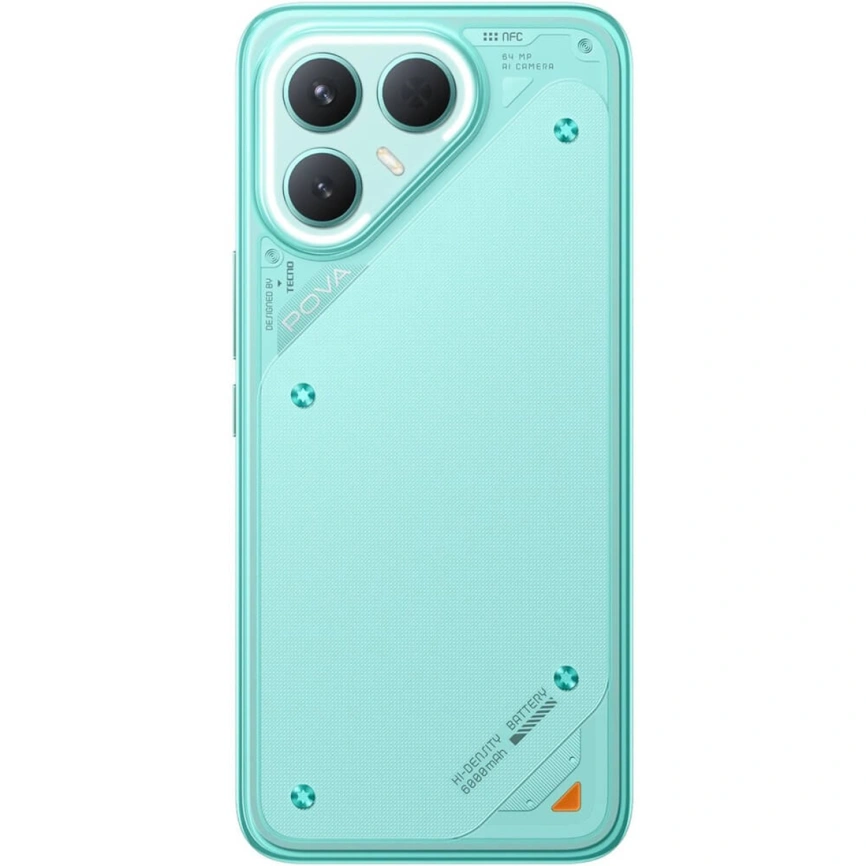 Смартфон Tecno Pova 7 Pro 8/256Gb Neon Cyan фото 6