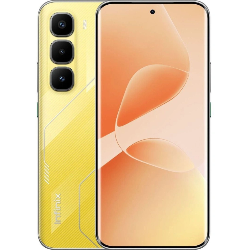 Смартфон Infinix Hot 60 Pro Plus 8/256Gb Sonic Yellow фото 1
