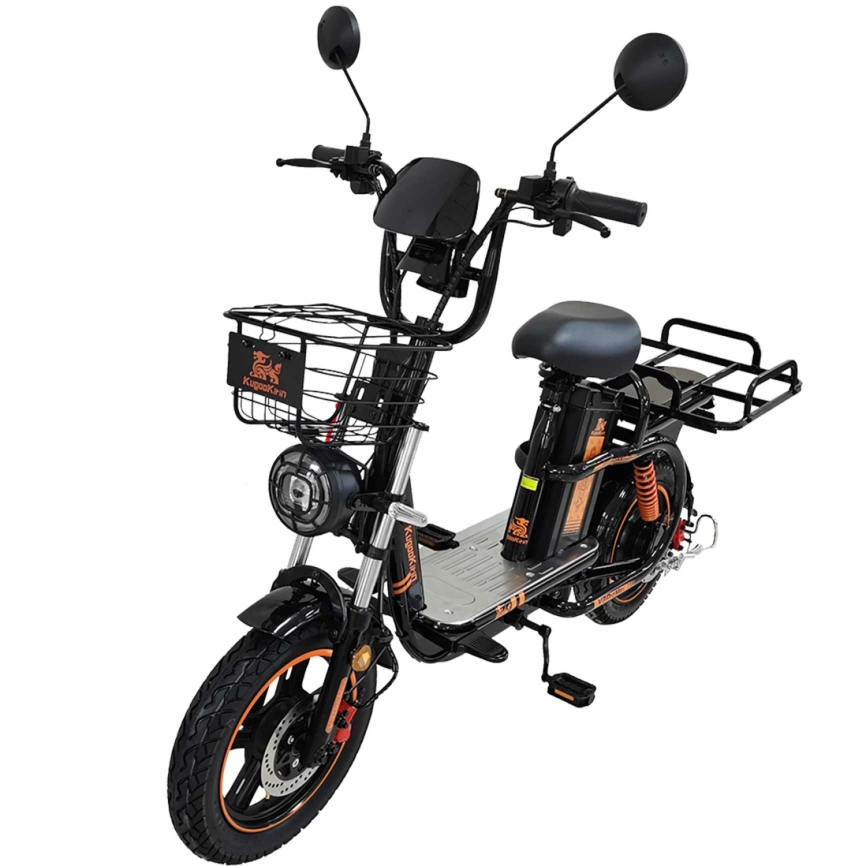 Электровелосипед Kugoo Kirin V3 Pro Max Black фото 4