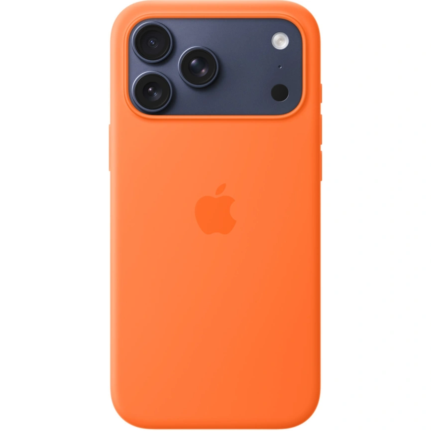 Чехол Apple Silicone Case with MagSafe для iPhone 17 Pro Max Orange фото 3