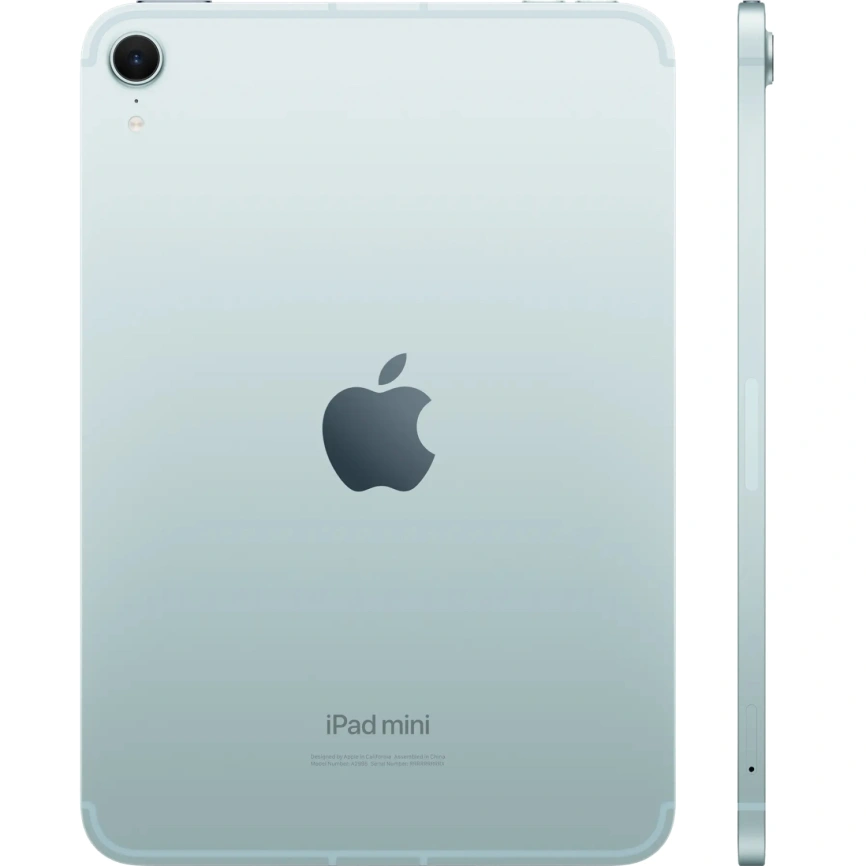 Планшет Apple iPad Mini (2024) Wi-Fi + Cellular 256gb Blue фото 2