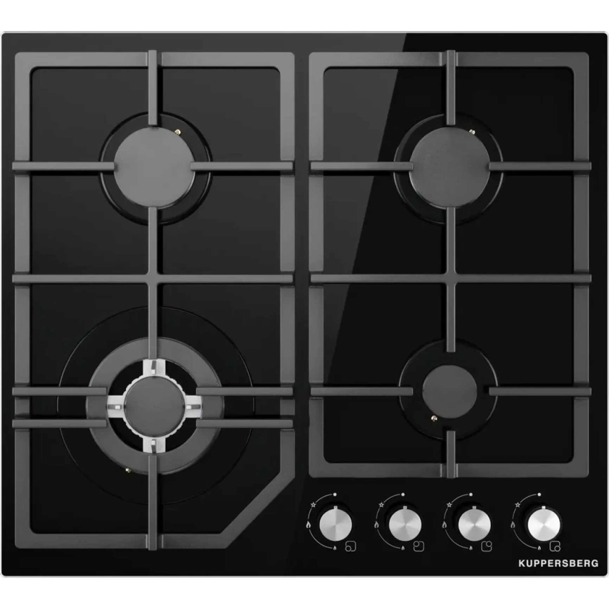 Газовая варочная панель Kuppersberg TG 68 B Black фото 1