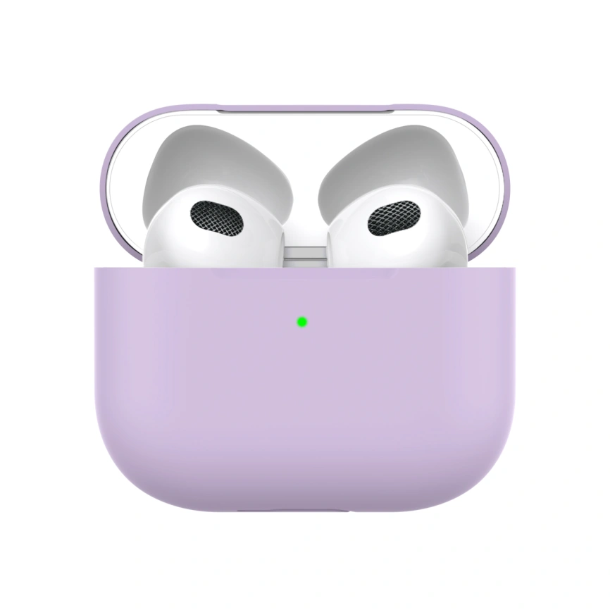 Силиконовый чехол Deppa для AirPods 3 (47320) Purple фото 1