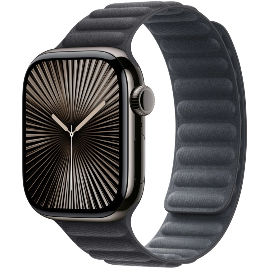 Ремешок Apple Watch 42mm Black Magnetic Link S/M фото 2