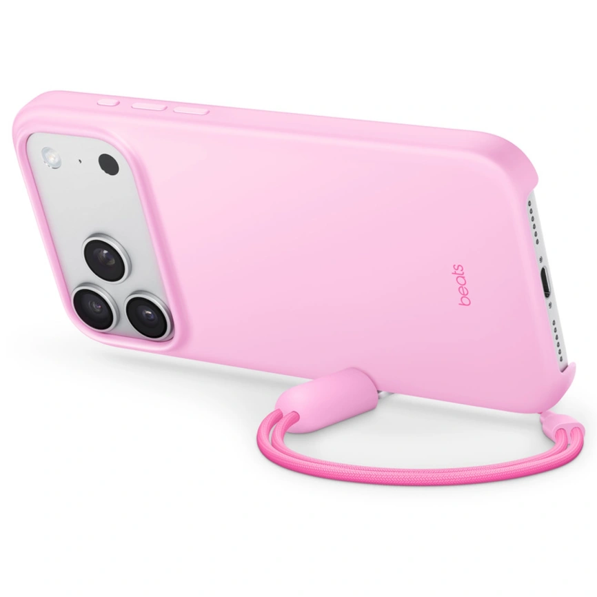 Чехол Beats Kickstand Case with MagSafe and Camera Control для iPhone 17 Pro Pebble Pink фото 1