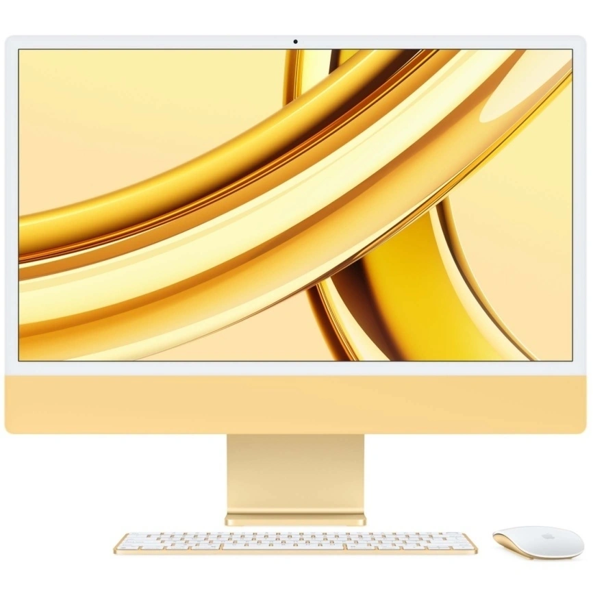 Моноблок Apple iMac (2023) 24 Retina 4.5K M3 8C CPU, 10C GPU/24GB/1Tb Yellow (Z19F000DD) фото 1