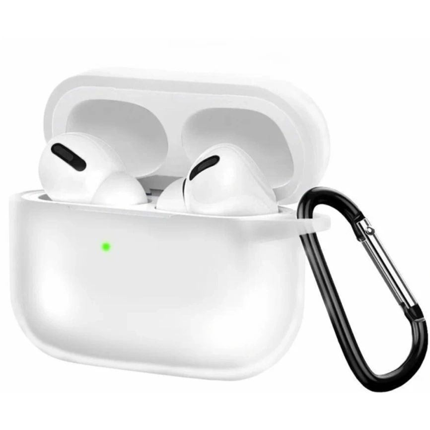 Силиконовый чехол Gurdini для AirPods Pro 3 Clear фото 2
