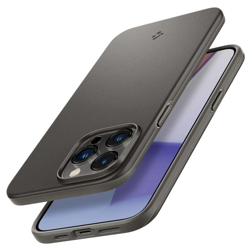 Чехол Spigen Thin Fit для iPhone 14 Pro Max (ACS04767) Gunmetal фото 2