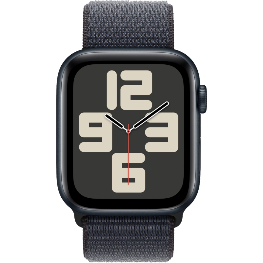Смарт-часы Apple Watch SE (2024) 40mm Midnight Aluminium Case with Ink Sport Loop (MXEA3) фото 3