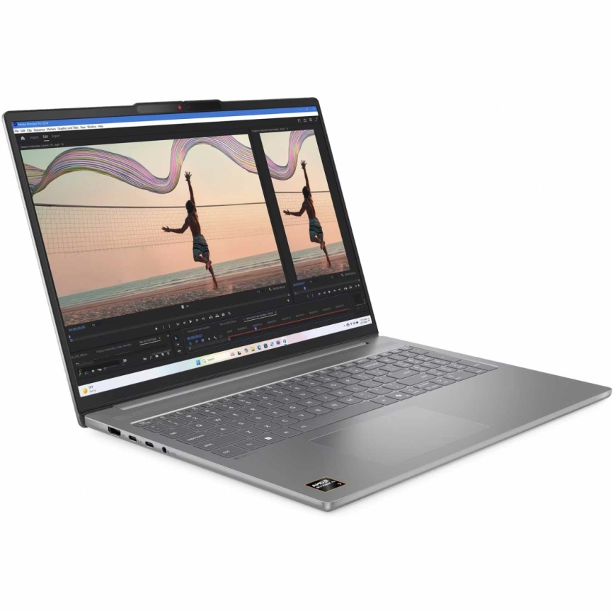 Ноутбук Lenovo IdeaPad Slim 5 16AKP10 16 OLED/ R7 AI 350/16Gb/512Gb SSD (83HY000RRK) Luna Grey фото 1