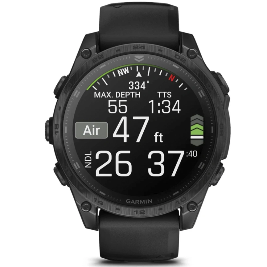 Смарт-часы Garmin Tactix 8 47mm Amoled Sapphire Solver (010-03405-01) Black фото 4