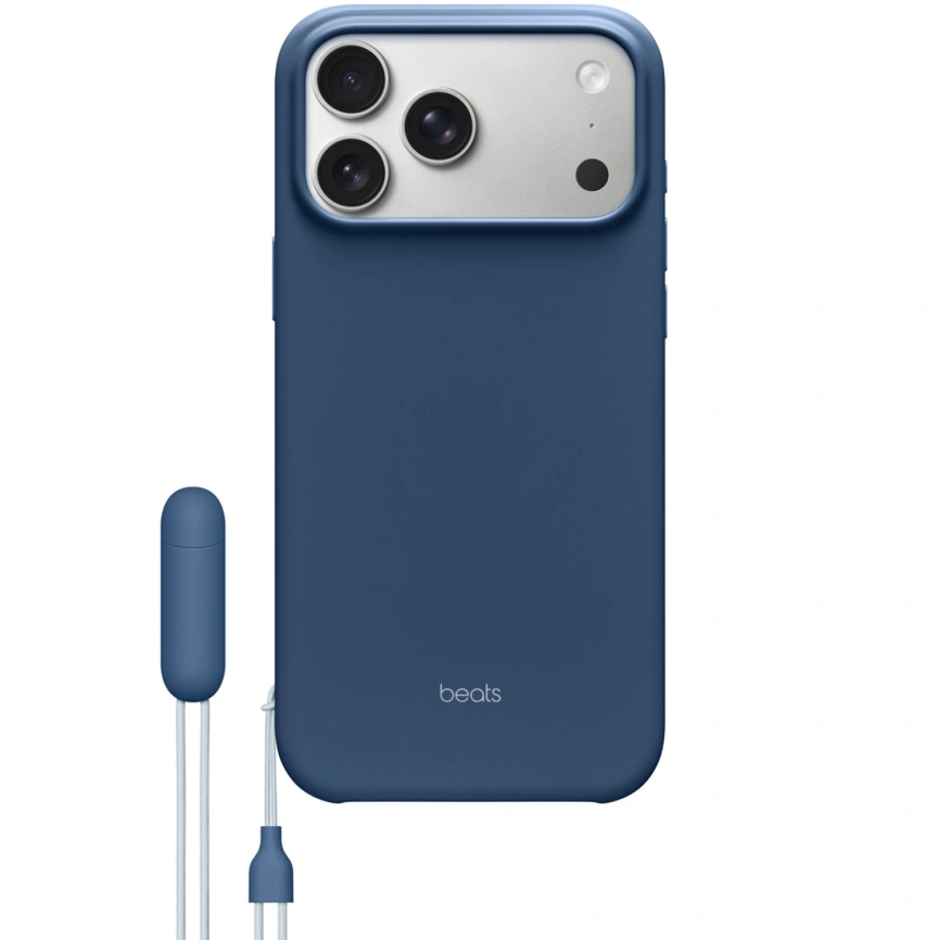 Чехол Beats Kickstand Case with MagSafe and Camera Control для iPhone 17 Pro Max Bedrock Blue фото 2
