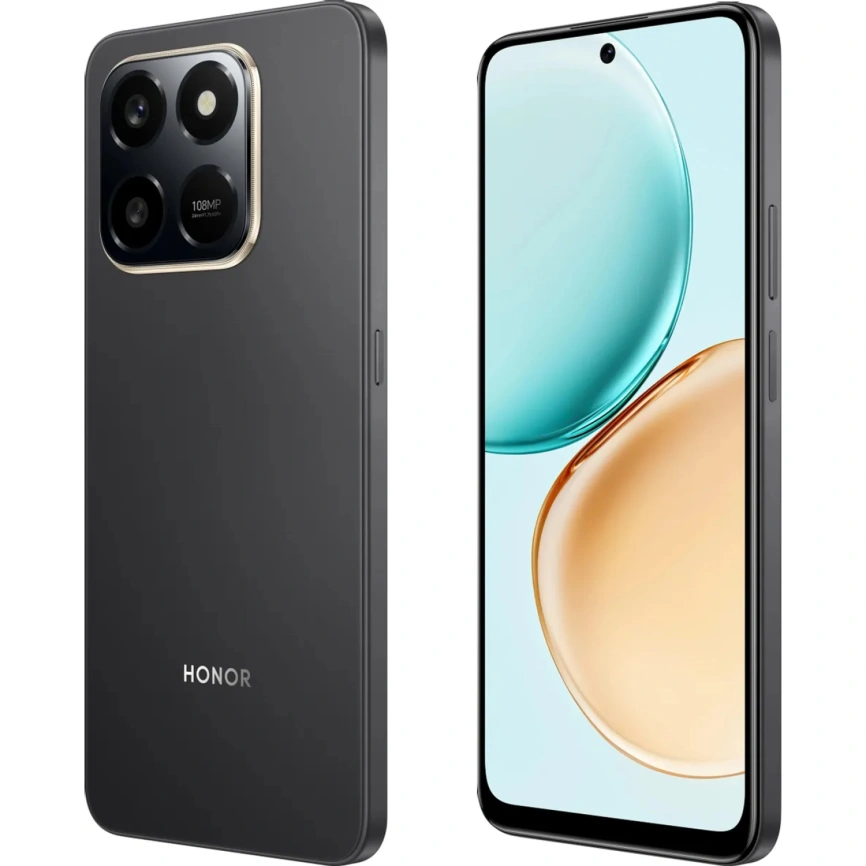 Смартфон Honor X7d 8/512Gb Velvet Black фото 2