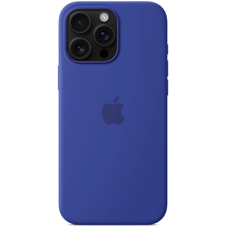 Чехол Apple Silicone Case with MagSafe для iPhone 16 Pro Max Ultramarine фото 4