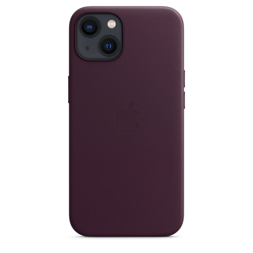 Кожаный чехол Apple MagSafe для iPhone 13 Dark Cherry фото 7