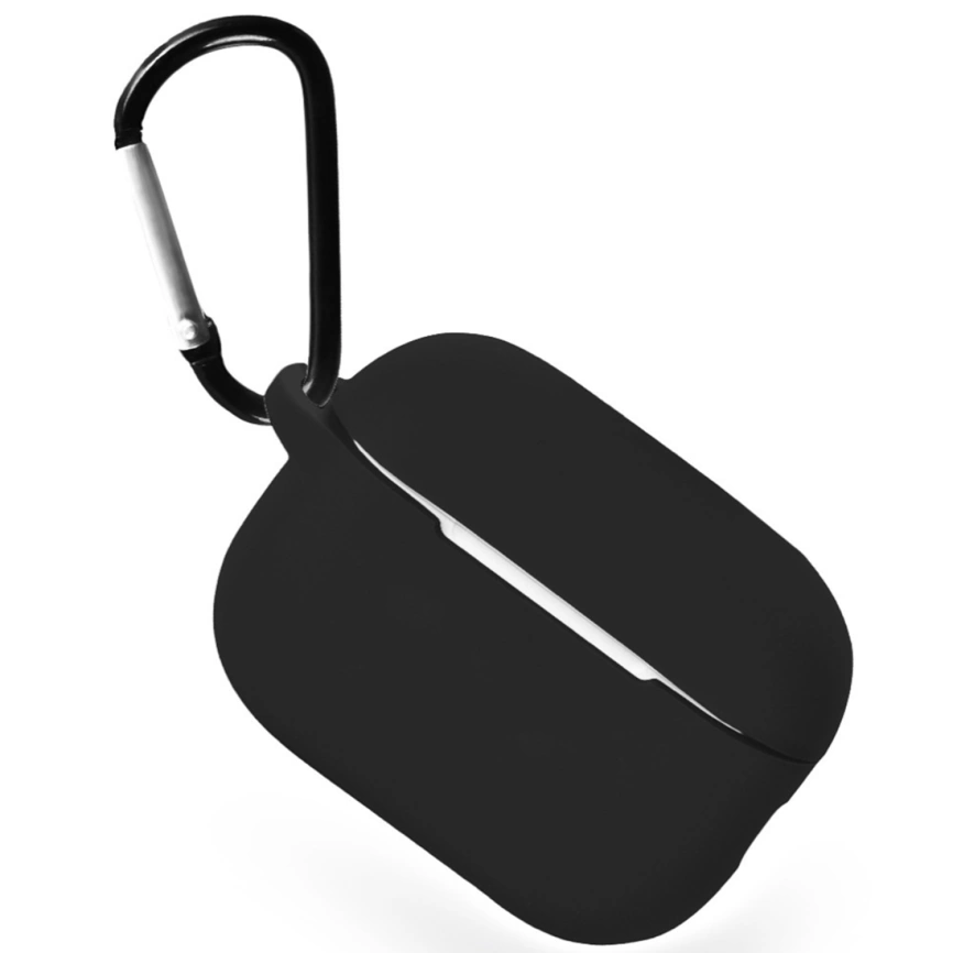 Силиконовый чехол Gurdini для AirPods 3 Black фото 1