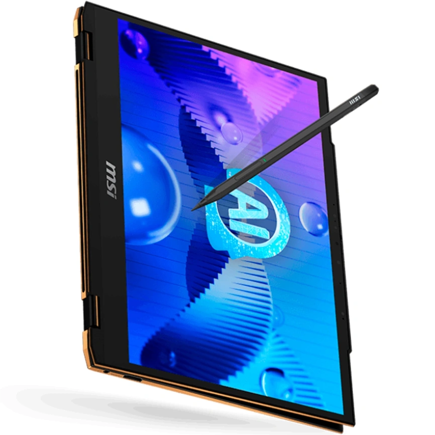 Ноутбук MSI Summit E13 AI Evo A1MTG-054RU 13.3 FHD IPS/ i7-155H Ultra/32GB/1TB SSD (9S7-13P411-054) Black фото 3