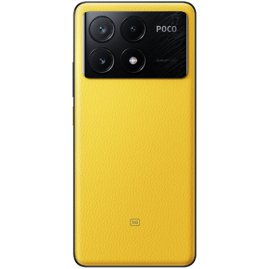 Смартфон Xiaomi Poco X6 Pro 5G 12/512Gb Yellow EAC фото 3