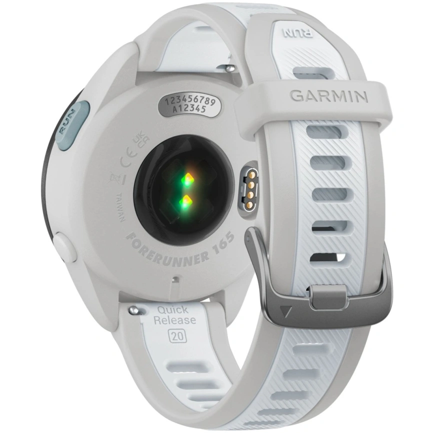 Смарт-часы Garmin Forerunner 165 (010-02863-21) Mist Gray/Whitestone фото 2