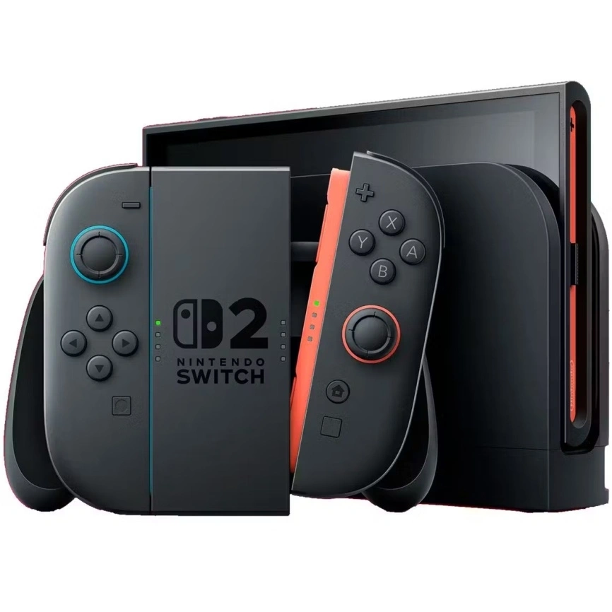 Игровая приставка Nintendo Switch 2 256GB Black + Mario Kart World Bundle фото 2