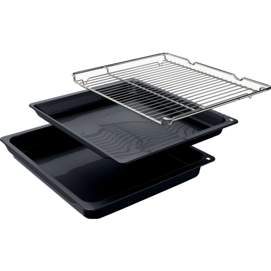 Электрический духовой шкаф Bosch Serie 4 HJA737BA0 Black фото 3