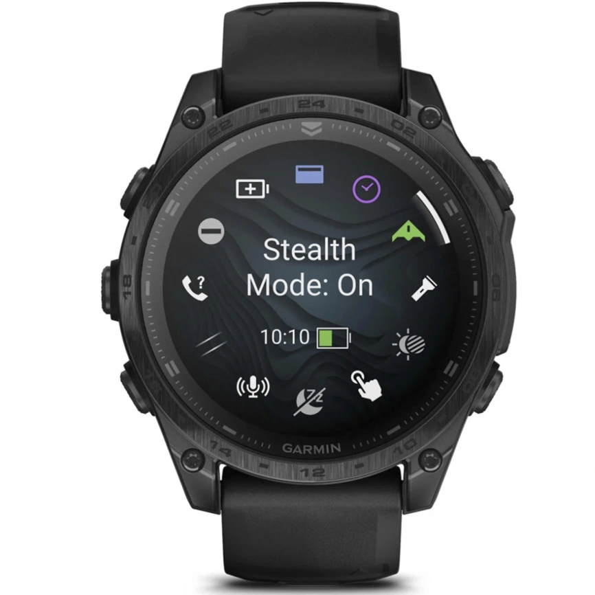 Смарт-часы Garmin Tactix 8 47mm Amoled Sapphire Solver (010-03405-01) Black фото 7