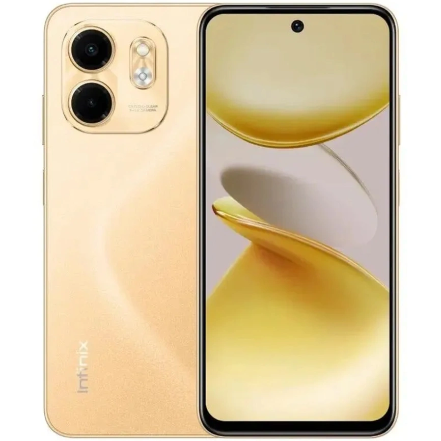 Смартфон Infinix Smart 9 3/128Gb Sandstone Gold фото 1