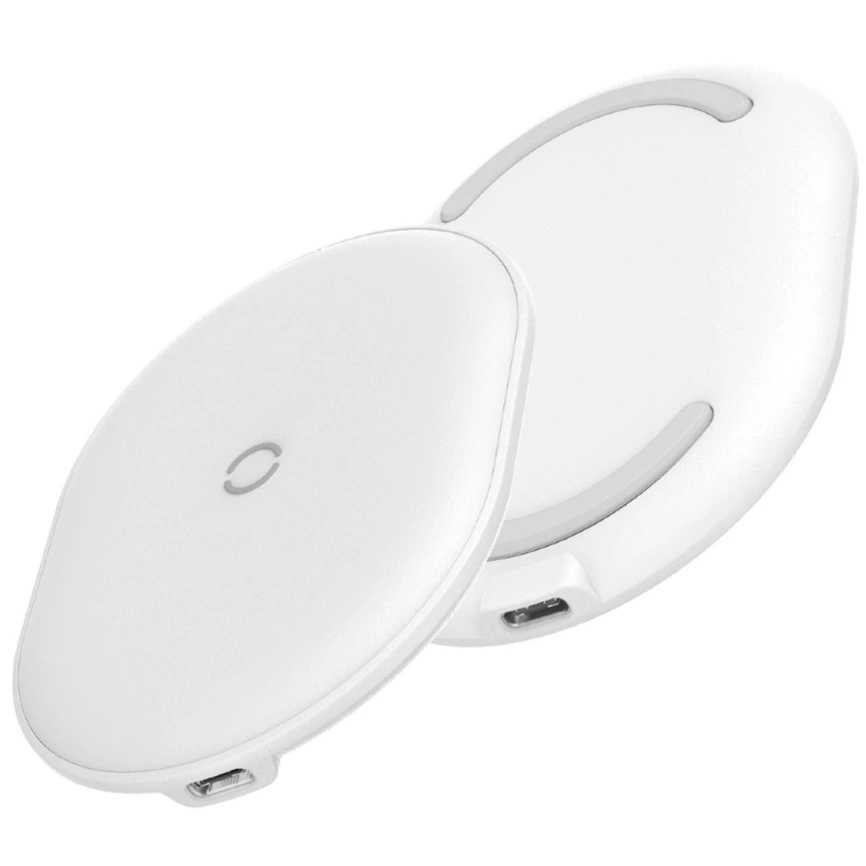 Беспроводное зарядное устройство Baseus 15W WXYS-02 White фото 3