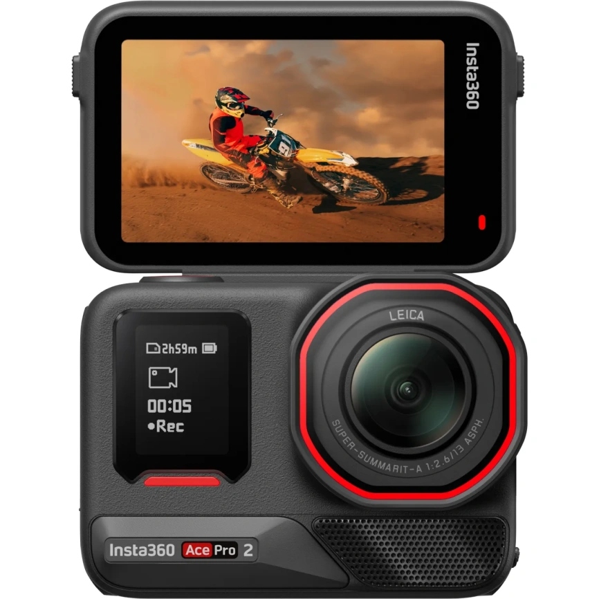 Экшн-камера Insta360 Ace Pro 2 Dual Battery Bundle Black фото 4