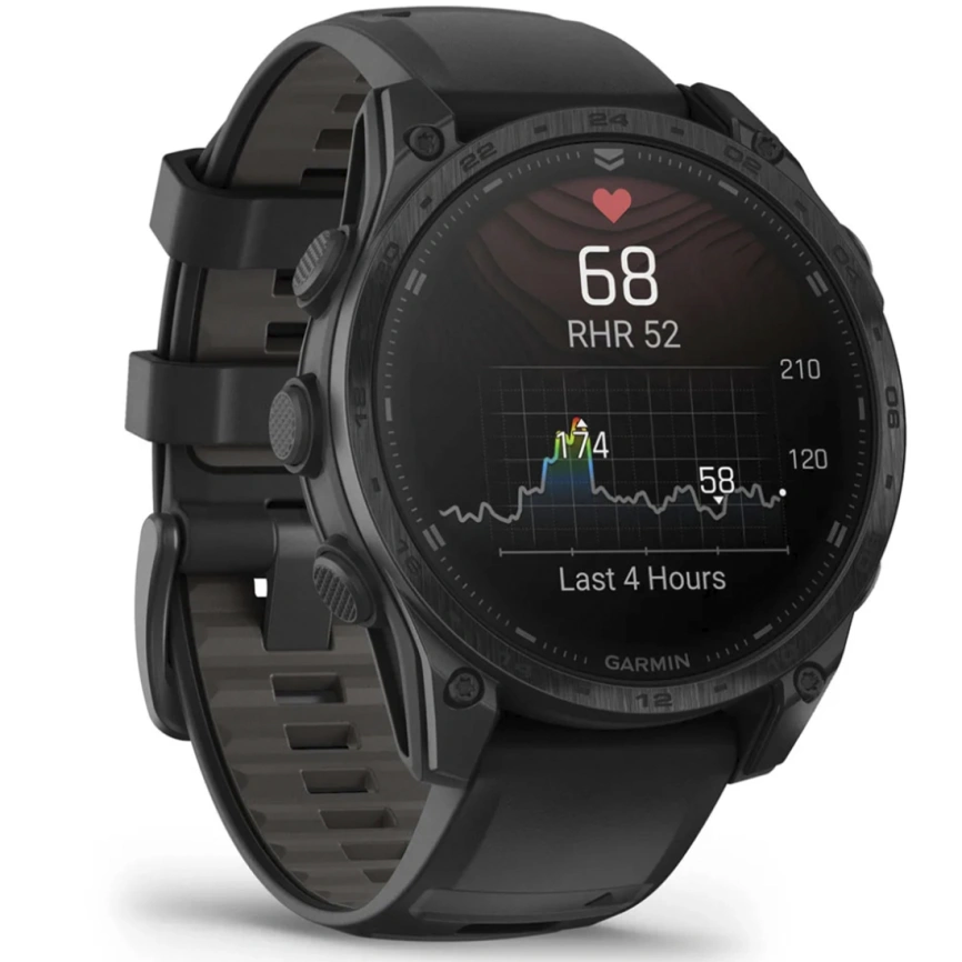 Смарт-часы Garmin Tactix 8 47mm Amoled Sapphire Solver (010-03405-01) Black фото 8