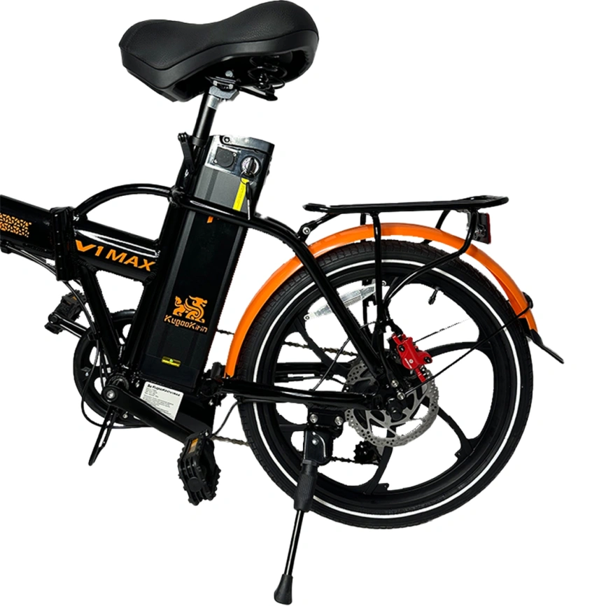 Электровелосипед Kugoo Kirin V1 Max Black фото 7