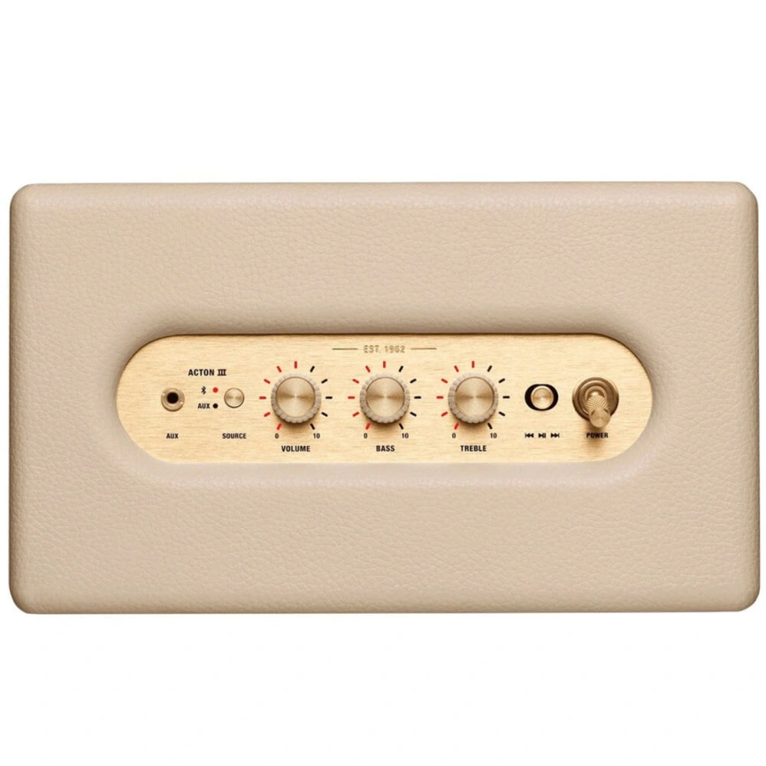 Портативная акустика Marshall Acton III Cream фото 2