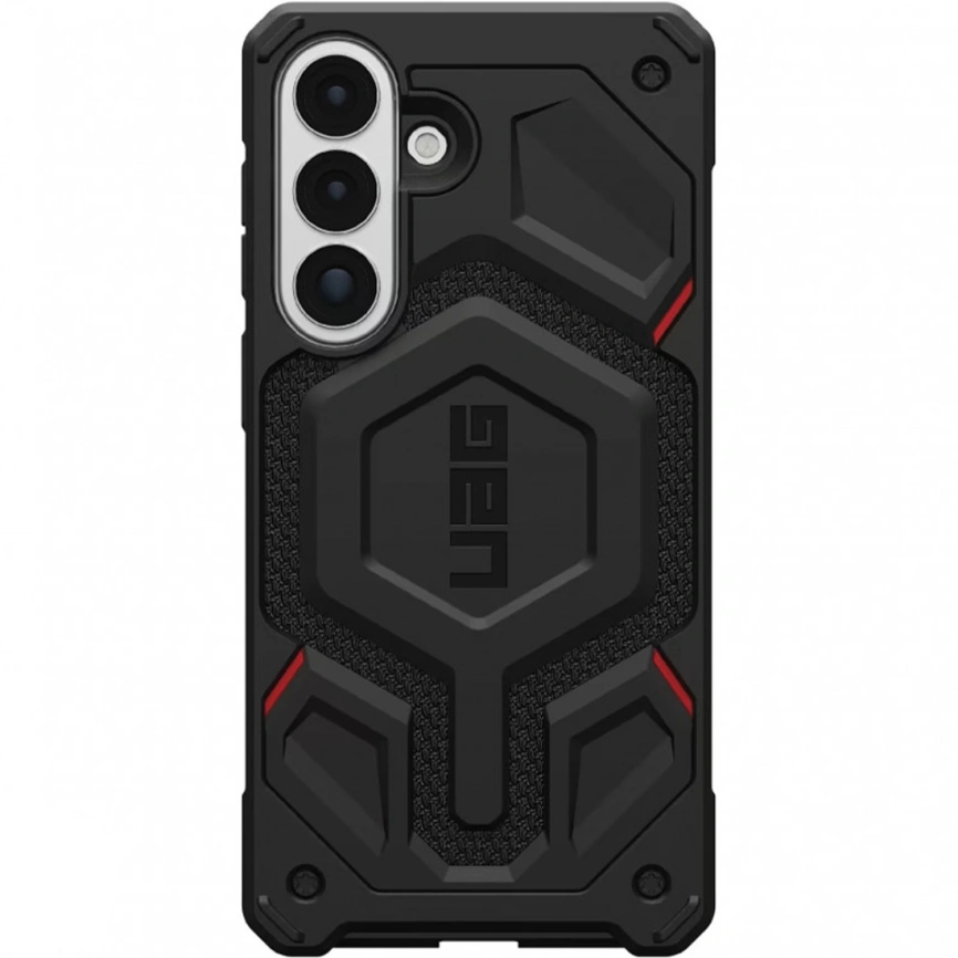 Чехол UAG Monarch Pro Kevlar Case with MagSafe для Samsung Galaxy S26 Plus Kevlar Black (214514113940) фото 1