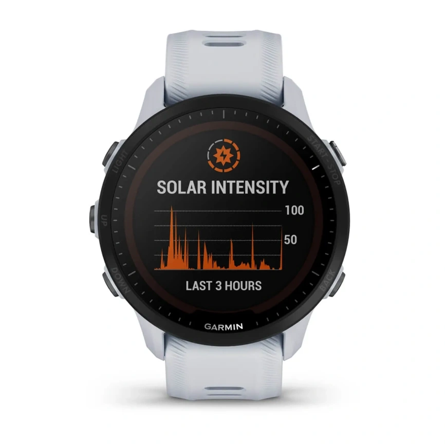 Умные часы Garmin Forerunner 955 (010-02638-01) Solar - Whitestone фото 6