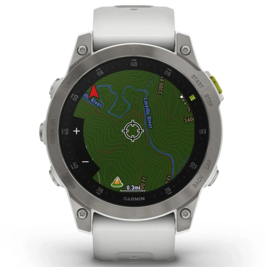 Умные часы Garmin Epix™ Gen 2 (010-02582-20) Sapphire - White Titanium фото 10
