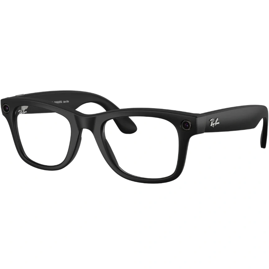 Умные очки Ray-Ban Wayfarer (Gen 2) Matte Black/Transitions (RW4012) M Grey фото 2