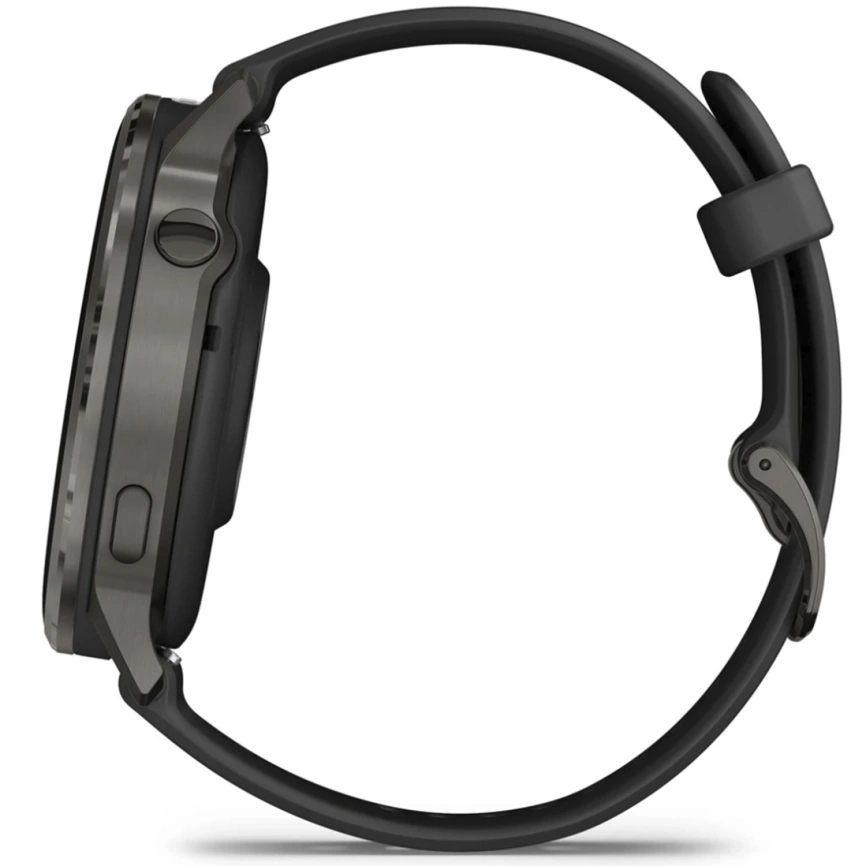 Смарт-часы Garmin Venu 4 45mm Slate Bezel With Black Silicone Band (010-03014-00) фото 3