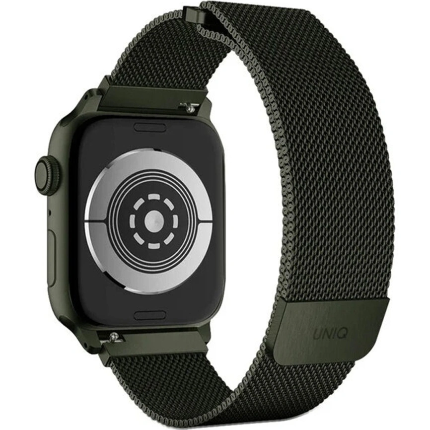 Ремешок Uniq Dante Strap Mesh Steel для Apple Watch 38/40/41 Green фото 2