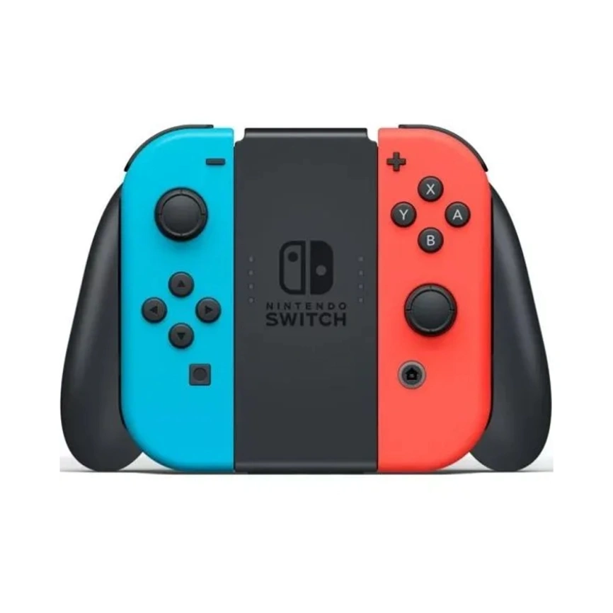 Игровая приставка Nintendo Switch Rev.2 (Обновленная версия) 32GB Neon Blue/Neon Red фото 2