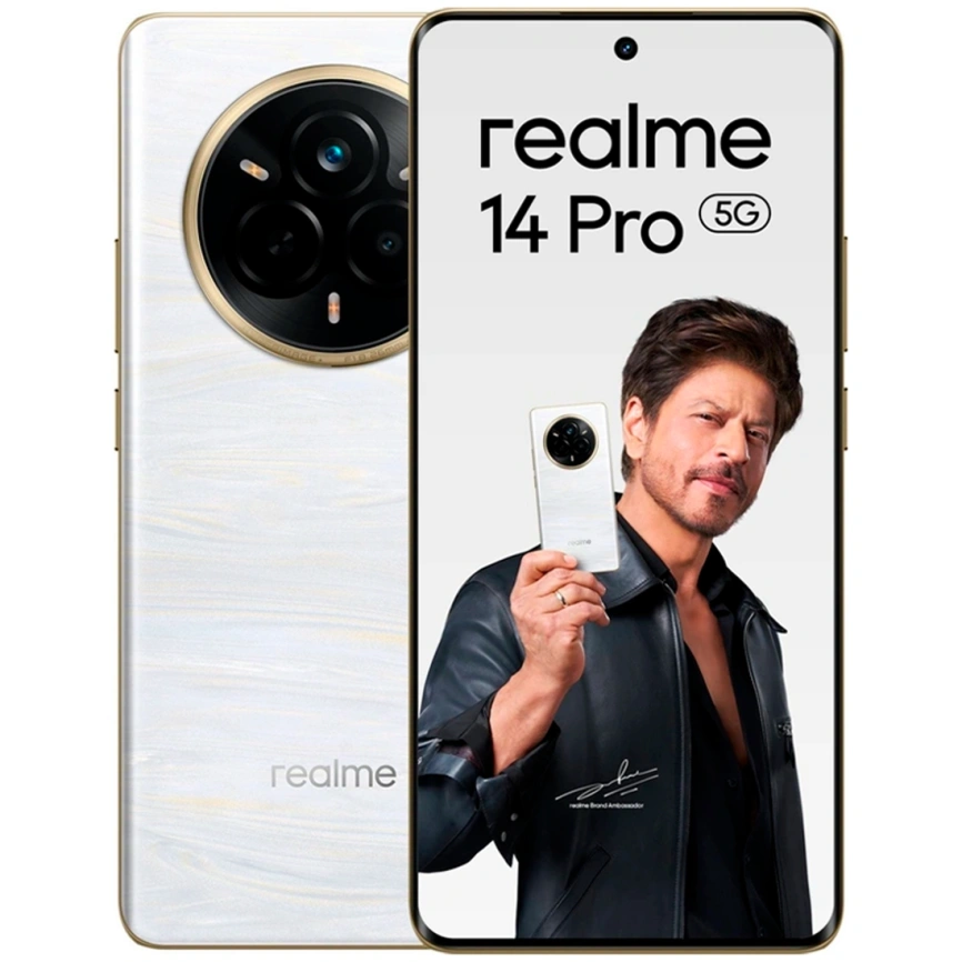 Смартфон Realme 14 Pro 8/256Gb White фото 7