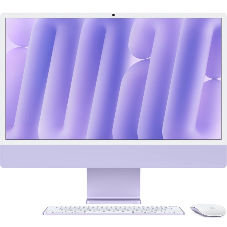 Моноблок Apple iMac (2024) 24 Retina 4.5K M4 10C CPU, 10C GPU/24GB/512Tb (Z1ET000YX) Purple фото 1