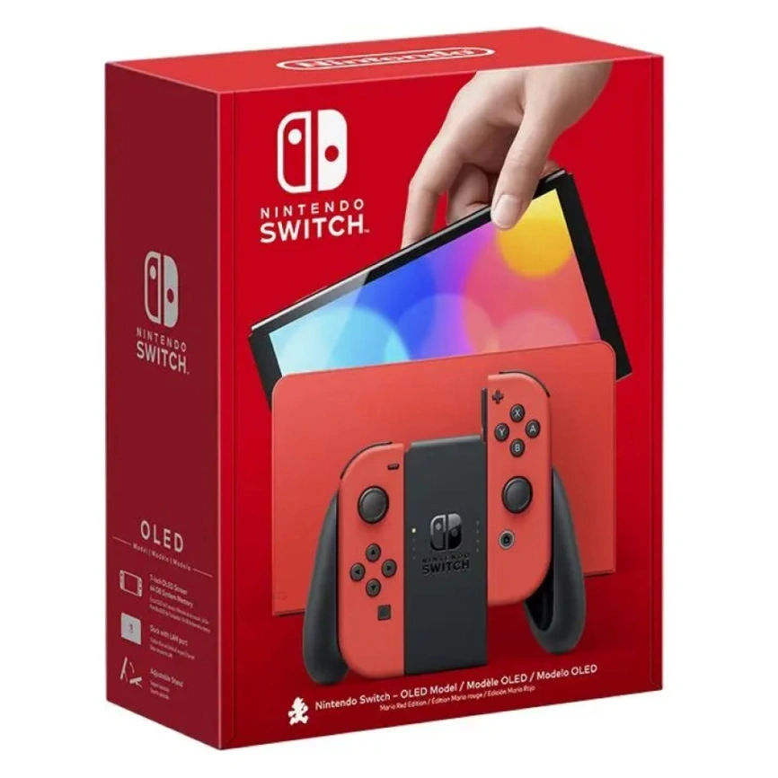 Игровая приставка Nintendo Switch OLED 64GB Mario Red Edition фото 7