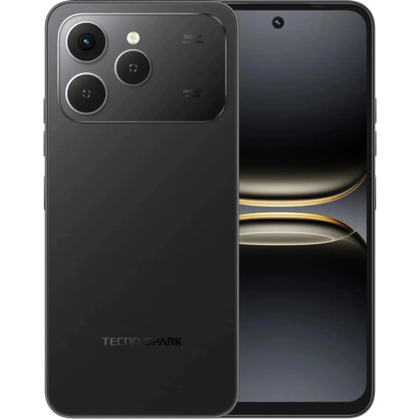 Смартфон Tecno Spark 40 8/128Gb Black фото 1