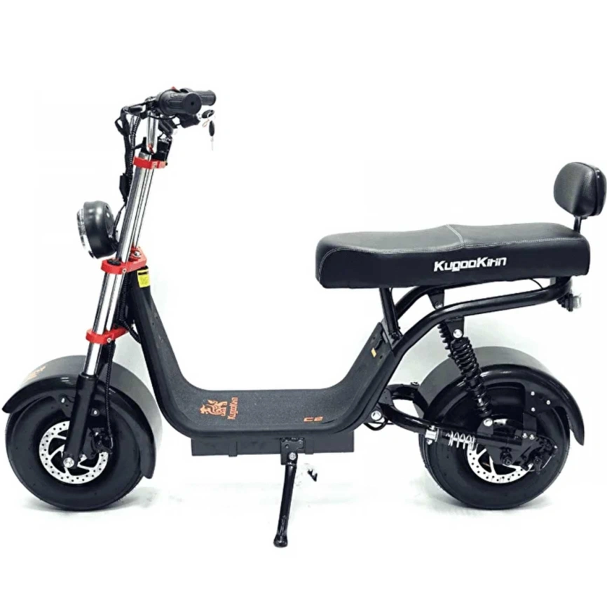 Электроскутер Kugoo Kirin C2 Black фото 2